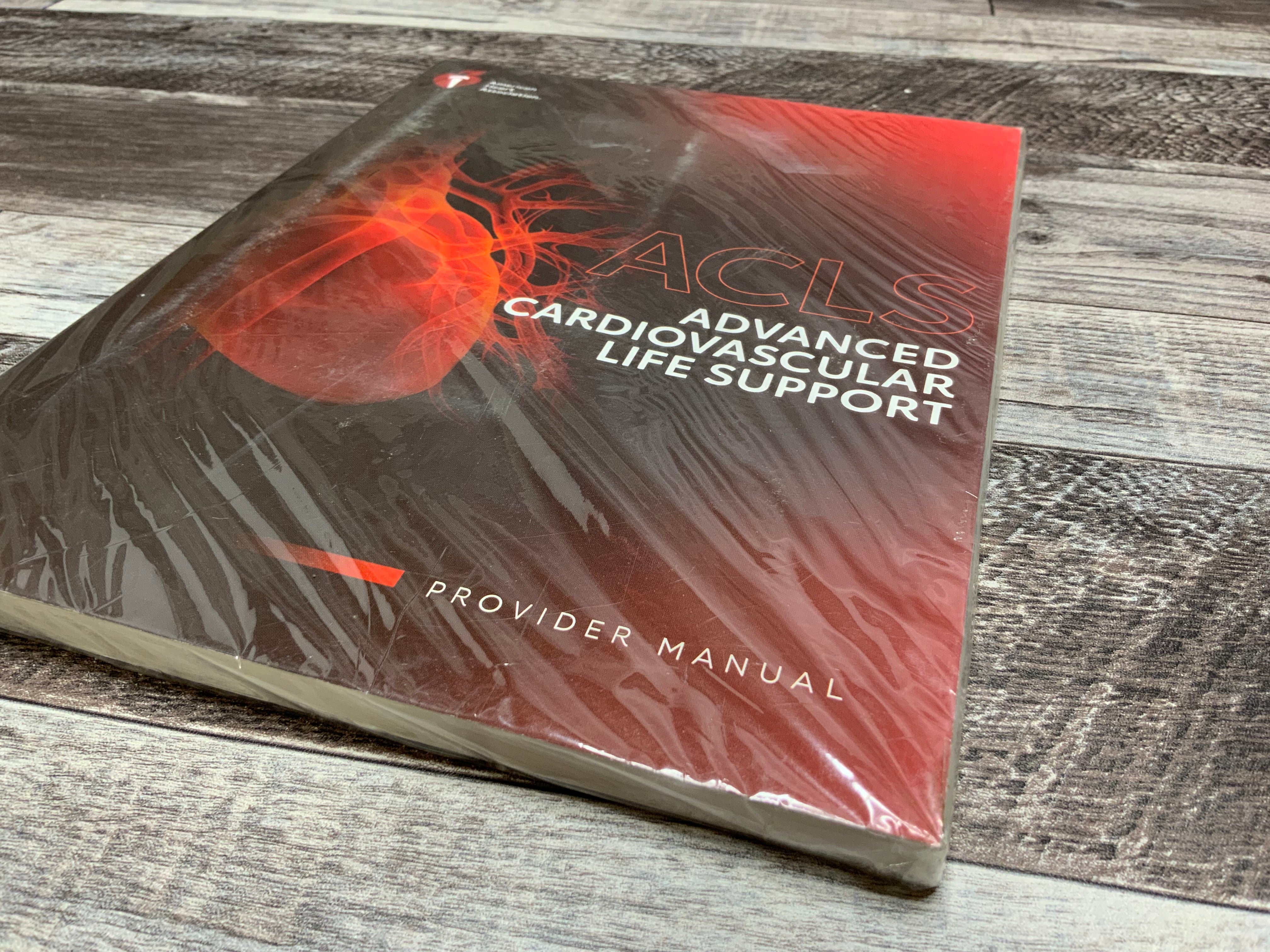 ACLS Advanced Cardiovascular Life Support Provider Manual by American Heart (8078848688366)